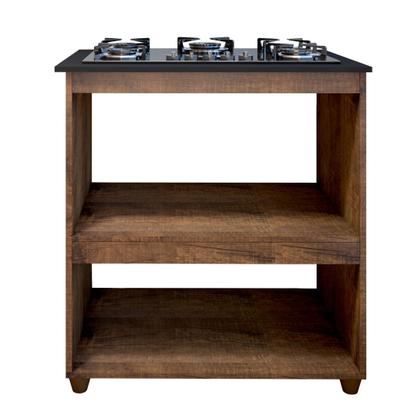 Imagem de Balcão para Cooktop 5 Bocas 2 Nichos para Forno Turim
