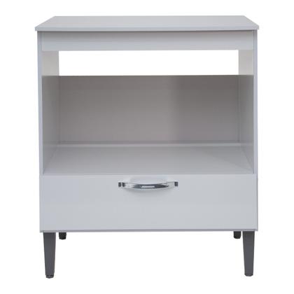 Imagem de Balcão para Cooktop 5 Bocas com Nicho para Forno ou Microondas 1 Porta Basculante e Prateleira Interna