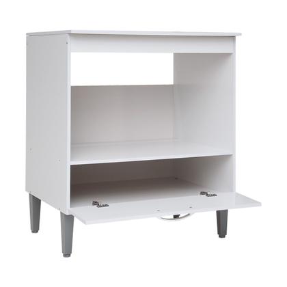 Imagem de Balcão para Cooktop 5 Bocas com Nicho para Forno ou Microondas 1 Porta Basculante e Prateleira Interna