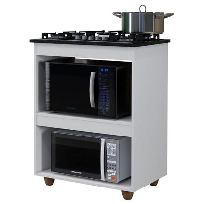 Imagem de Balcão para Cooktop 5 Bocas Turim Kaiki Móveis