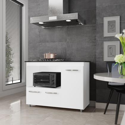 Imagem de Balcão Para Cooktop Ana 5 Bocas 3 Portas Moblis