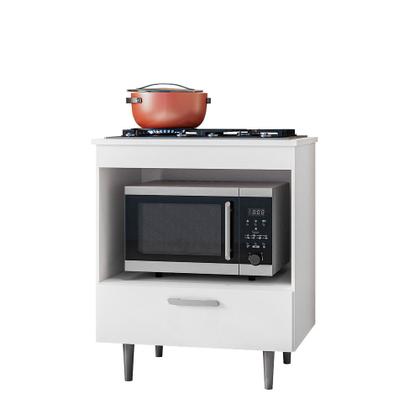 Imagem de Balcão para Cooktop com 1 gaveta Alecrim branco