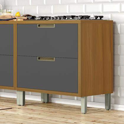 Imagem de Balcão Para Cozinha 1 Porta 1 Gaveta Imperatriz 100% Mdf