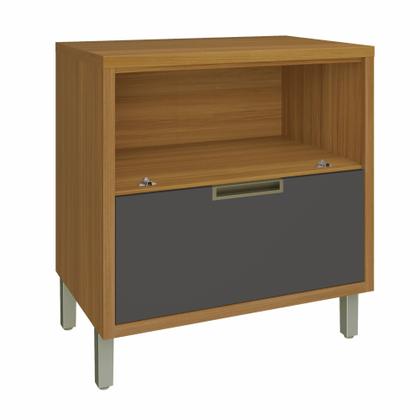 Imagem de Balcão Para Cozinha 1 Porta 1 Gaveta Imperatriz 100% Mdf