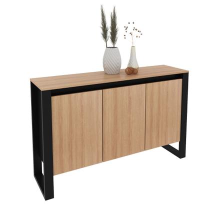 Imagem de Balcão para Escritório 3 Portas ME4147 Tecnomobili