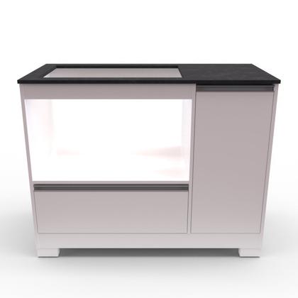 Imagem de Balcão para Fogão Cook Top de 5 Bocas com Gavetão