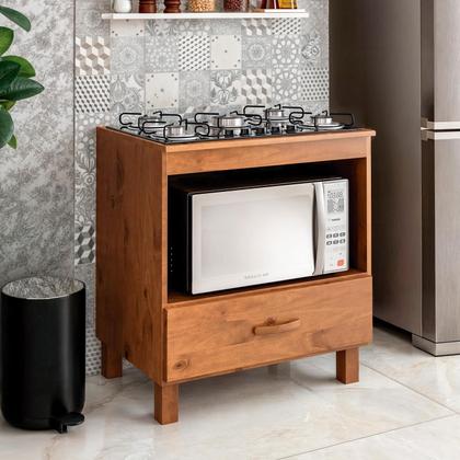 Imagem de Balcão Para Fogão Cooktop 2, 4 E 5 Bocas Com Pé Móveis Mpo