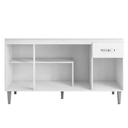 Imagem de Balcão Pia Gabriela 150cm com Tampo MDP - AJL Móveis