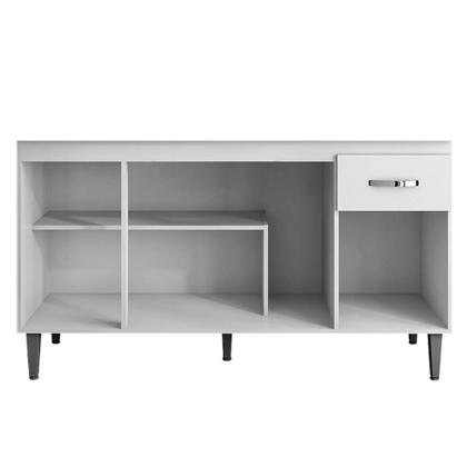 Imagem de Balcão Pia Gabriela 150cm com Tampo MDP - AJL Móveis