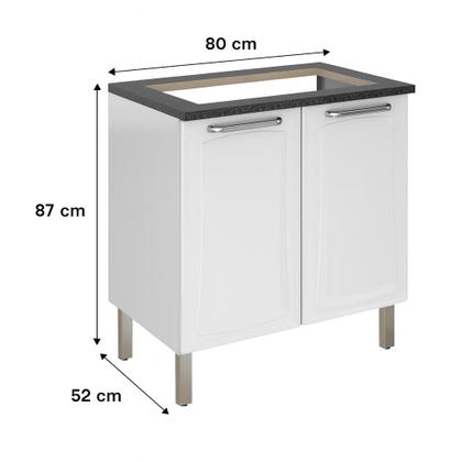 Imagem de Balcão pra Cooktop Itatiaia Tarsila com Espaço para Cooktop 4 ou 5 Bocas