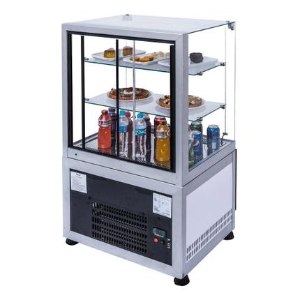 Imagem de Balcão Refrigerado Clean - 70cm Prata - Para bolos e doces - 220V - Omega