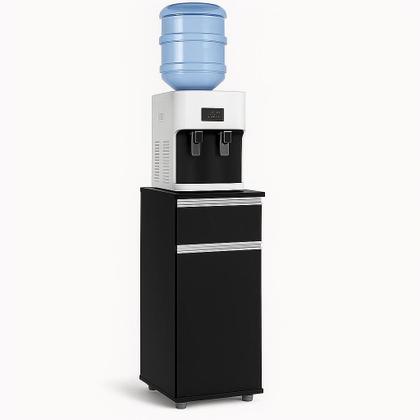 Imagem de Balcão Suporte Para Bebedouro Multiuso Cozinha 1 Gaveta 1 Porta 3 Cores