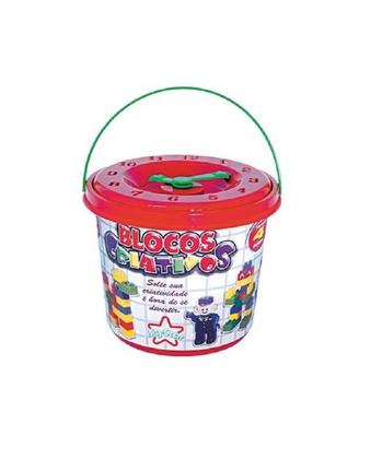 Imagem de Balde Blocos Criativos - Big Star