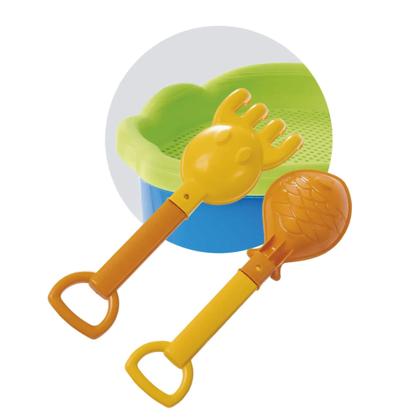 Imagem de Balde de Areia Praia Grande Brinquedo Infantil Beach Play Sortido e Unitário - 637 USUAL BRINQUEDOS