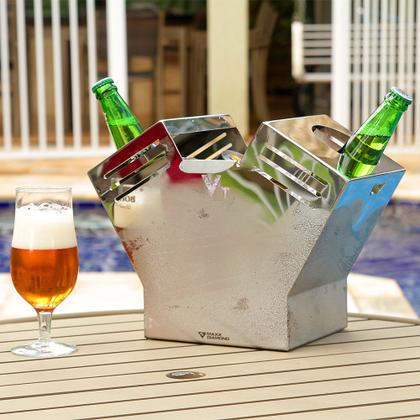 Imagem de Balde de Gelo - Cooler - Bloco Motor V2 - Inox