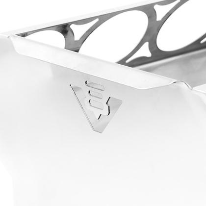 Imagem de Balde de Gelo - Cooler - Bloco Motor V8 - Inox Escovado