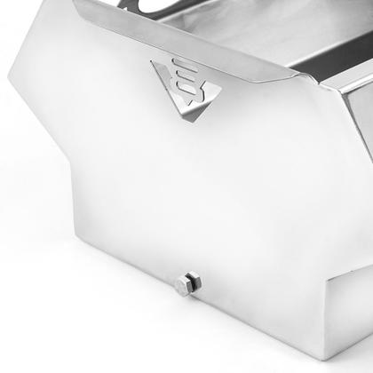 Imagem de Balde de Gelo - Cooler - Bloco Motor V8 - Inox Escovado