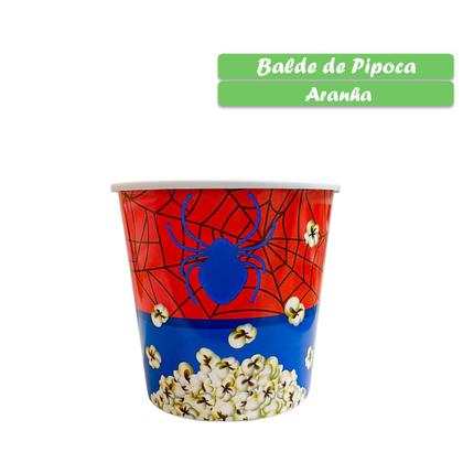 Imagem de Balde de Pipoca 3L Infantil Tema Animado Diversão Garantida