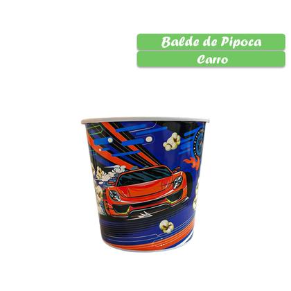 Imagem de Balde de Pipoca 3L Infantil Tema Animado Diversão Garantida