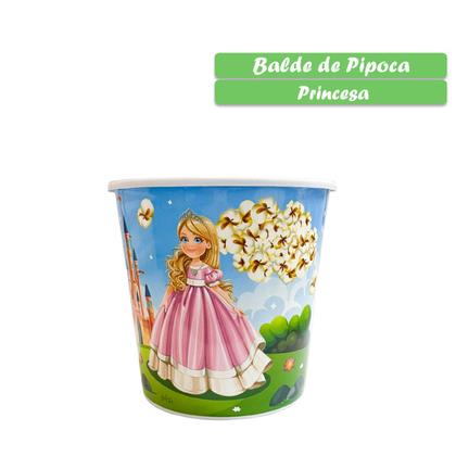 Imagem de Balde de Pipoca 3L Temático Infantil Desenhos Preferidos das Crianças