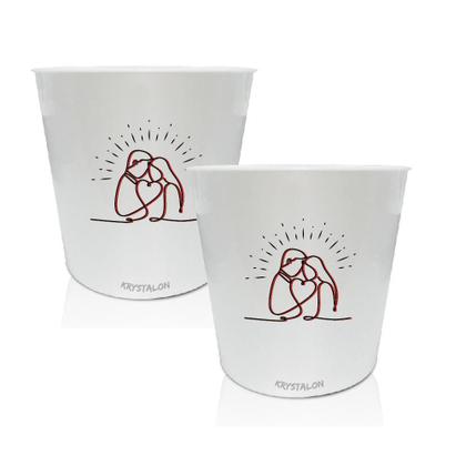 Imagem de Balde De Pipoca Personalizado Casal - Para Dia Dos Namorados