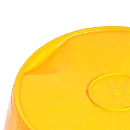 Imagem de Balde de plástico extraforte 12 litros amarelo Vonder