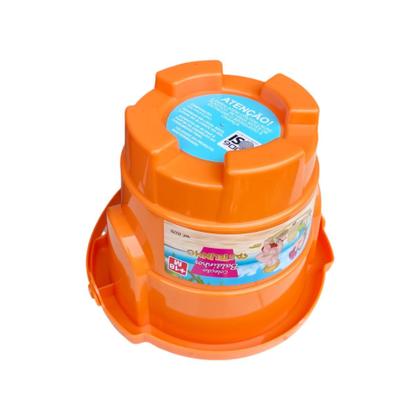 Imagem de Balde De Praia Infantil Com Castelo De Areia Kit C/ 8 Peças