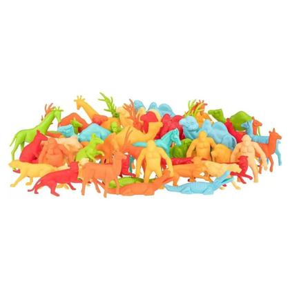 Imagem de Balde de Zoológico Com 36 Animais Coloridos Gulliver - 1038