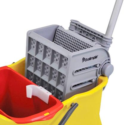 Imagem de Balde Doblô Flex Amarelo com Capacidade 20L - Bralimpia