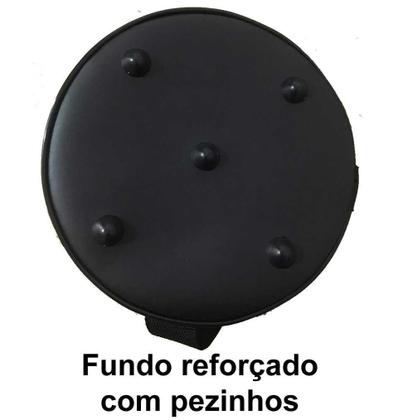 Imagem de Balde Em Lona Maleta Reforçada Para Ferramenta Fibra Telecom Cabista Instalador