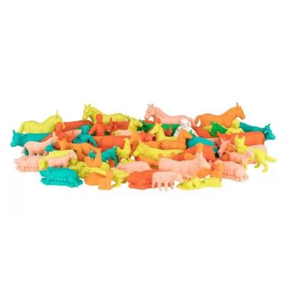 Imagem de Balde Fazendinha Animais com 40 Peças 3+ 1012 Gulliver