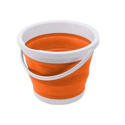 Imagem de Balde Flexível Retrátil Dobrável Silicone 3 Litros