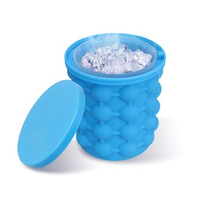 Imagem de Balde Forma De Gelo Em Silicone Mini Ice Magic Cube Cubes