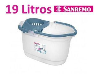 Imagem de Balde Mop Com Alça e Escorredor 19 Litros 235C Sanremo