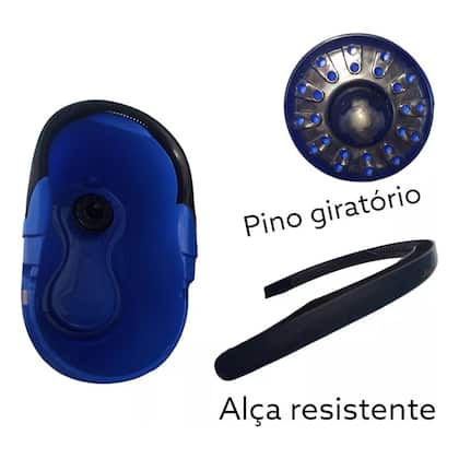 Imagem de Balde Mop Esfregão Pro 28 Cm 16 Litros Perfect Azul