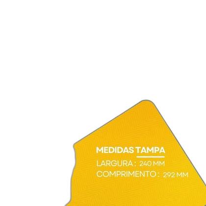 Imagem de Balde P Carnes De 20L Retangular Kit 4 Pçs