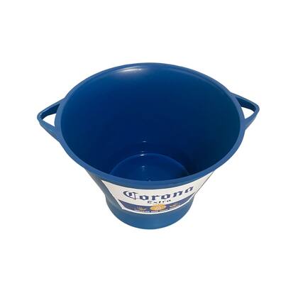 Imagem de Balde para gelo e bebidas com alça Azul