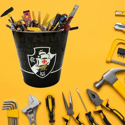 Imagem de Balde Para Pipoca Grande 2,5L Time Escudo Vasco Oficial