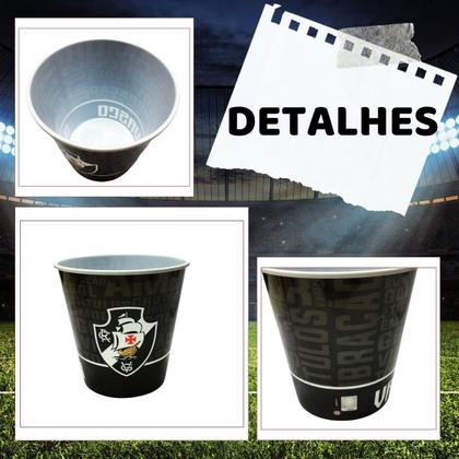 Imagem de Balde Para Pipoca Grande 2,5L Time Escudo Vasco Oficial