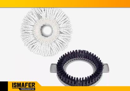 Imagem de Balde Perfect Mop Pro 360 Inox Para Limpeza De Piso Esfregão Com 3 Refis 