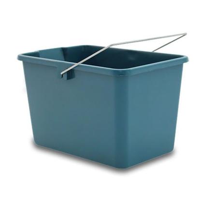 Imagem de Balde plástico retangular reforçado 12,8 litros  plasnew