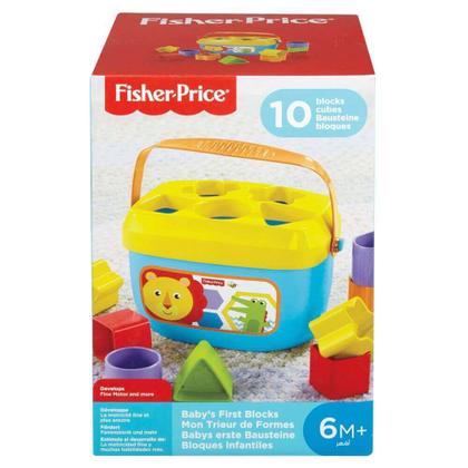 Imagem de Balde Primeiros Blocos - Fisher Price - FFC84