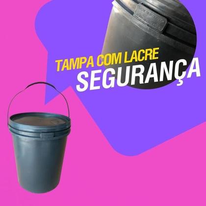 Imagem de Balde Reciclado Com Tampa - 5 Pçs