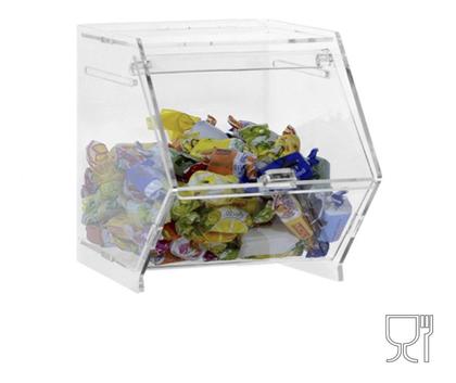 Imagem de Baleiro Idealle Em Acrilico Cristal 1 Nicho