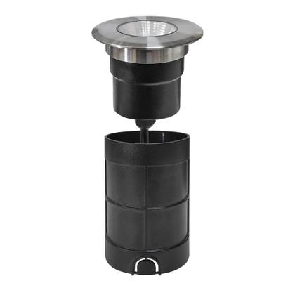 Imagem de Balizador Chão Spot Inox Led Embutir Black + Decker 6W IP65