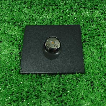 Imagem de Balizador de Embutir Solo Piso Plus Quadrado Preto Led 3W 3000K Bivolt IP65