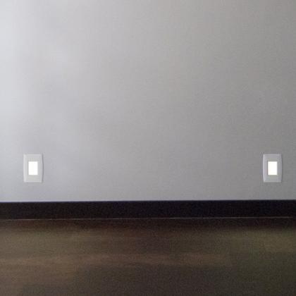 Imagem de Balizador Taschibra Embutir Led Cine Direct 2W Branco 4X2 Bivolt