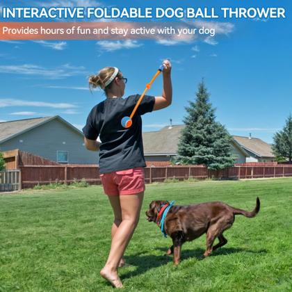 Imagem de Ball Launcher ALL FOR PAWS de 25 polegadas com bola de 2,5 polegadas para cães