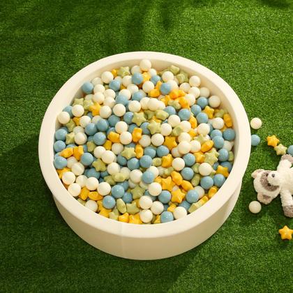 Imagem de Ball Pit Balls TRENDPLAY Star 100 para crianças pequenas com bolsa de armazenamento