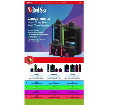 Imagem de Balling Complete Reef Care Red Sea 4 Parts 2l Aquario 150l